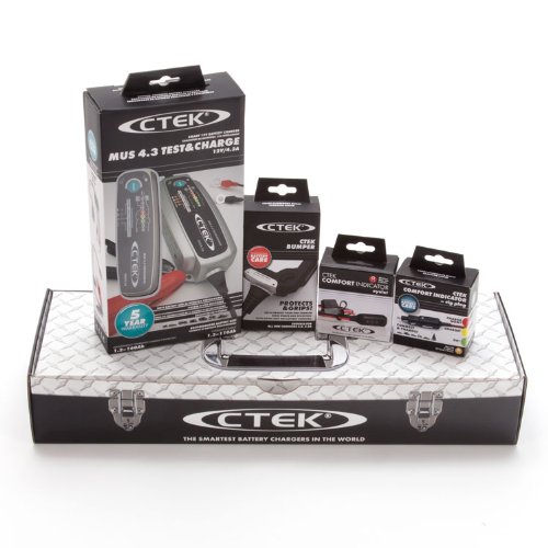 Batteries & Accessories CTEK CTEK-4.3 Test & Charge Toolbox Kit (Eyelet)