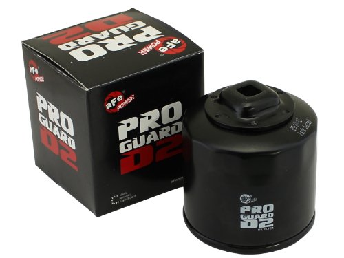 aFe 44-LF017 Pro Guard D2 Oil Filter for Nissan Cars/Subaru Cars Oil Filters aFe 44-LF017