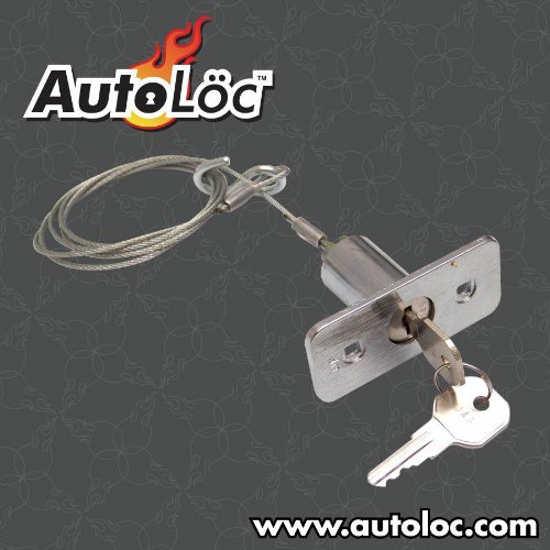 Deluxe Keyed Emergency Latch Release System with 2 Keys Deluxe Keyed Emergency L Woodruff Keys AutoLöc 9690