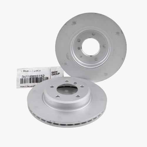 Rotors BMW 34116855152 , 34111164539 , 34116794302 , 34 11 6 855 152 , 34 11 1 164 539 , 34 11 6 794 302 => BMW Front Brake Disc Rotors, Rotor Set Genuine Original 34116855152 (2pcs) => 2000 323Ci E46; Convertible / 2000 323i E46; Wagon / 2001 2002 2003 2004 2005 2006 325Ci E46 / 2001 2002 2003 2004 2005 325i 325xi E46 / 2000 328Ci E46 / 1999 2000 328i E46 / 2001 2002 Z3 3.0L / 2003 2004 2005 2006 2007 Z4 3.0L