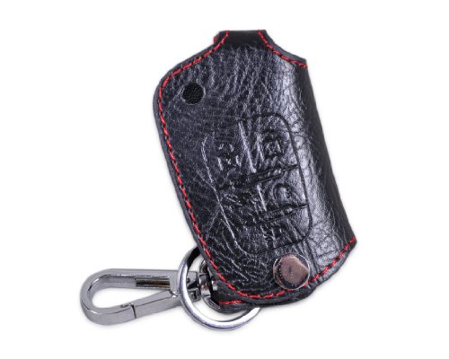 Genuine Leather Remote Key Chain Holder Case Cover Fob for GM Buick LaCrosse 2012 5B Key Chains dwcx CA00067