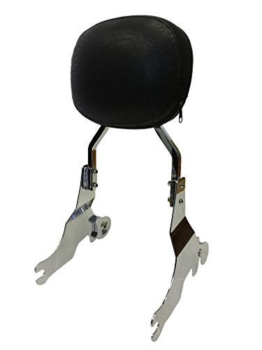 Round - Sissy Bar Backrest for 04+ Harley Davidson Sportster XL 1200 883 Sissy Bars Cavalry xRSB4