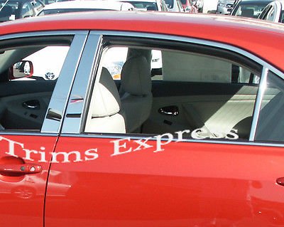 Chrome Effect P3544 2013-2014 Honda Accord 4Dr Sedan 6Pc Stainless Steel Pillar Post Doors Chrome Effect P3544