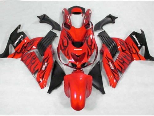 GAO-FG-040-11 Motor Sport OEM Motorcycle Fairing ABS Plastic Injection Fit For Kawasaki Ninja ZX-14R 2006 - 2009 Fairing Kits GAO GAO301-FG-040-11