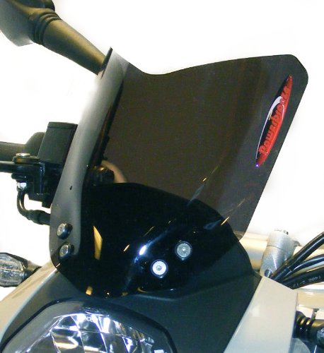 Powerbronze 430-U146-002 Light/Fly Screen to fit KTM Duke 125, Duke 200 and Duke 390 dark tint. Windshields & Accessories Powerbronze International 430-U146-002