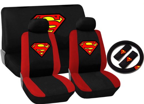 Accessories Unique Imports Superman.new.red.11pc