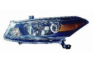 Honda Accord Coupe 08-10 Headlight Assembly LH USA Driver Side NSF Headlight Bulbs Depo 317-1153L-AF2