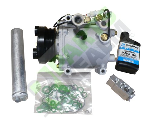 Parts Realm CO-0161AK Complete A/C Compressor Replacement Kit Compressors Parts Realm CO-0161AK