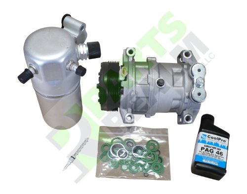 Parts Realm CO-20449AK5 Complete A/C Compressor Replacement Kit Compressors Parts Realm CO-20449AK5