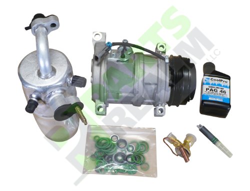 Parts Realm CO-21127AK6 Complete A/C Compressor Replacement Kit Compressors Parts Realm CO-21127AK6