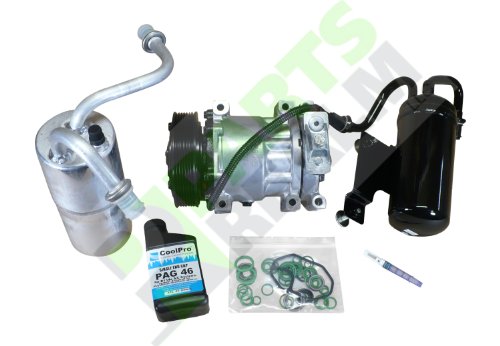Parts Realm CO-2898AK4 Complete A/C Compressor Replacement Kit Compressors Parts Realm CO-2898AK4