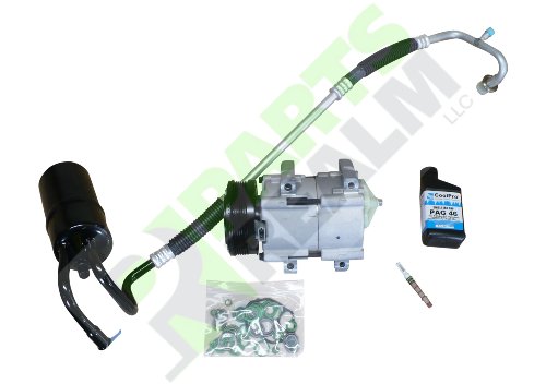 Parts Realm CO-3034AK Complete A/C Compressor Replacement Kit Compressors Parts Realm CO-3034AK