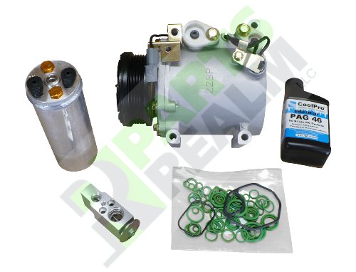 Parts Realm CO-3106AK3 Complete A/C Compressor Replacement Kit Compressors Parts Realm CO-3106AK3