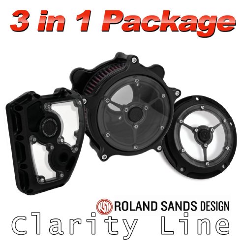 Breather Filters Roland Sands Clarity 0206-2060-SMB; 0177-2007-SMB; 0177-2003-SMB