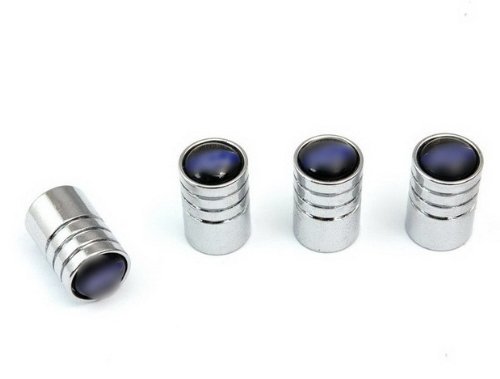 New Long Chrome Airtight Wheel Air Tyre Tire Valve Caps Stem fit for Fiesta Focus Flex C-Max Valve Stems & Caps GAO GAO1618-CAX13-11-C010