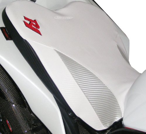 Powerbronze 600-Y105-777C Replacement riders seat to fit Yamaha YZF1000R1 White-Silver Complete Seats Powerbronze International 600-Y105-777C