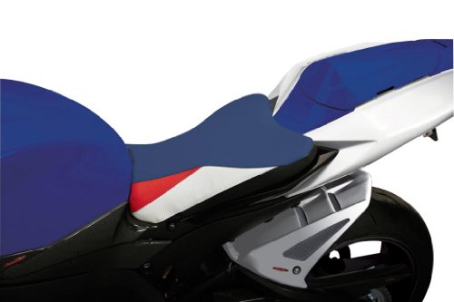 Powerbronze 600-S102-777C Replacement riders seat to fit Suzuki GSXR600 and GSXR750 Blue-Red-White-Black Complete Seats Powerbronze International 600-S102-777C