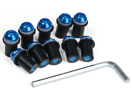 Motorcycle Motor Sport Windshield Windscreen Bolt Screw Kit 10PCS Blue Fit For TRIUMPH Tiger 1050/ABS 2007-2011 Windshields & Accessories GAO GAO00_MT823-13-08_148-blue