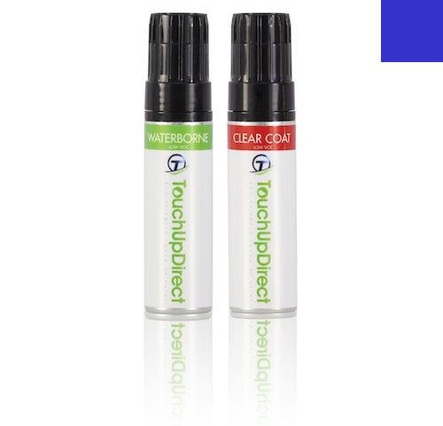 2006 Yamaha TTR230 Motorcycle Touch-Up Paint EcoJar+ - Deep Purplish Blue Metallic C (DPBMC) 0564 - Premium Package Touchup Paint TouchUpDirect TUD-2147-2006-M-TUJAR-101148-PKG-PP