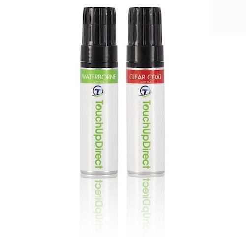 2009 Husqvarna CR125 Motorcycle Touch-Up Paint EcoJar+ - Husky White HUS001 - Essential Package Touchup Paint TouchUpDirect TUD-1140-2009-M-TUJAR-90085-PKG-EP