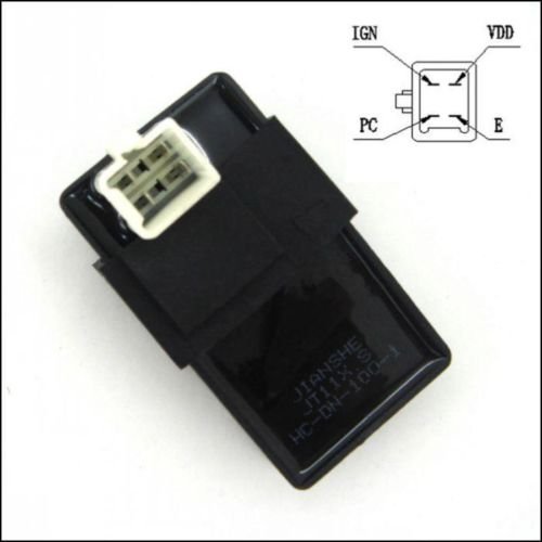PCP - 4 Pin DC CDI Ignition Box For Chinese 50cc - 200cc Dirt Bike ATV Electronic Ignition PowerCycleParts CDI1