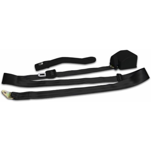 safeTboy 9437 Black 3-Point Retractable Standard Buckle Seat Belt Warning safeTboy 9437