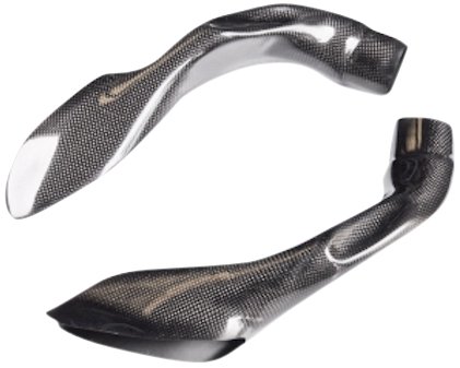 LighTech CARA3019 Polished Carbon Air Box Air Filters Lightech CARA3019