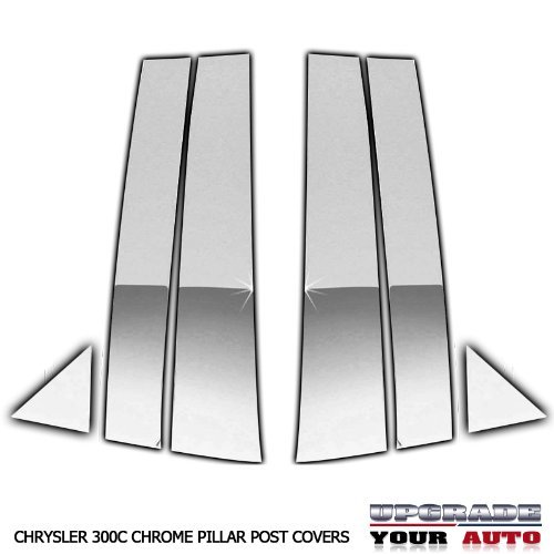 05 06 07 08 09 10 Chrysler 300 Chrome Pillar Post Covers Hubcaps Upgrade Your Auto 132Amazon3449