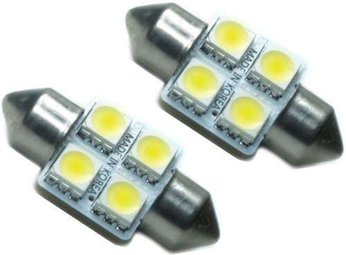 Bulbs Kolite 2PCS KR-034 6000K FESTOON