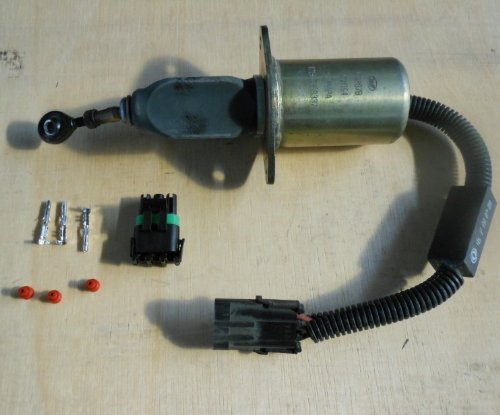 Fuel Shut off Solenoid 4942878 Cummins diesel engine parts(OEM) C8.3L 6C 6CT 6CTA 6CTAA(C220/C245) Idle Stops Cummins 4942878