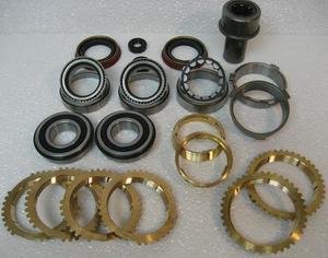 A578 5-SPEED MANUAL TRANSMISSION REBUILD KIT WITH SYNCHRO RINGS CAST NVT350 FITS '00+ PT CRUISER NEON SEBRING STRATUS Rebuild Kits Power Torque BK414AWS