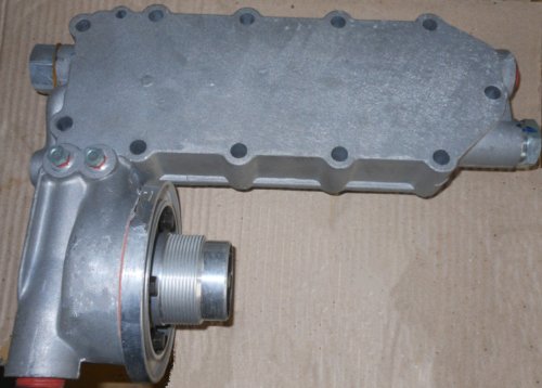 Cover of lub oil cooler 4936582 Cummins diesel engine parts(OEM) L8.9L 6LTAA Accessories Cummins 4936582