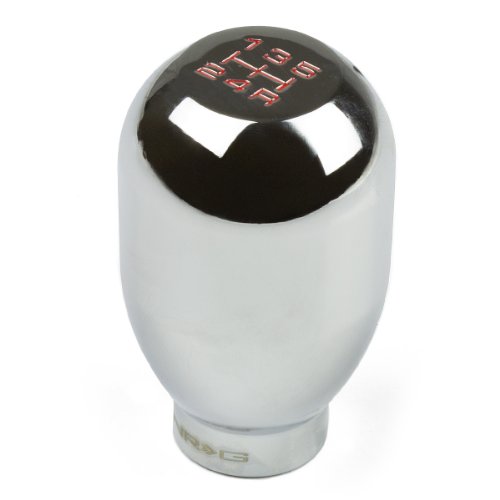 NRG SK-100CH-2-W 5 Speed Chrome Heavy Weight Shift Knob For Honda & Acura Knobs NRG Innovations AD-NRG-SK-100CH-2-W