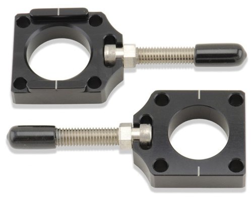Bolt Motorcycle Hardware (CHAD-CR.BK) Black Chain Adjuster Block Chain Adjusters Bolt Motorcycle Hardware CHAD-CR.BK