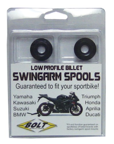 Swing Arm Spools Bolt Motorcycle Hardware 2009-SSS.BK