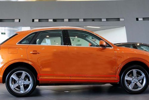 Auto Chrome Body Door Side Molding Trim Stainless Steel 8pcs Fit For 2011 2012 2013 Audi Q3 Side GAO GAO391-CBN13-12-A020