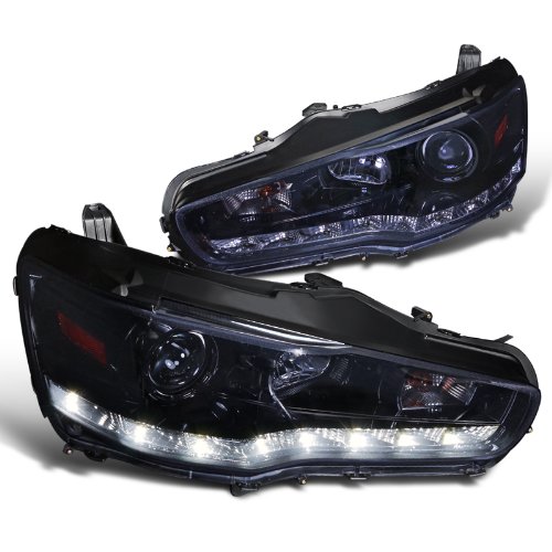 Headlight Bulbs Spec-D Tuning 2LHP-EVO08G-8-TM