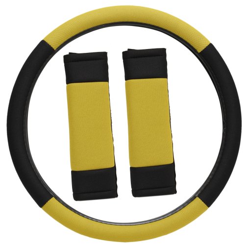 Steering Accessories Oxgord SW-ED-AUDI-RS6-YW-BK