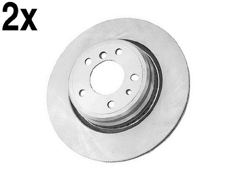BMW e38 750 iL Brake Disc Rear (x2) SEBRO (coated) Rotors SEBRO COATED 13942994227x2