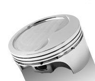 JE Pistons (290665) Piston for Small Block Chevy, Set of 8 Forged JE Pistons 290665