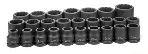 Individual Sockets Grey Pneumatic 8126M