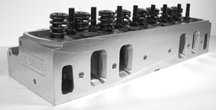 Mondello Oldsmobile Complete Bolt-On Aluminum Cylinder Head (Polished and Ported) Cylinder Heads Mondello Mondello Heads-POR-P