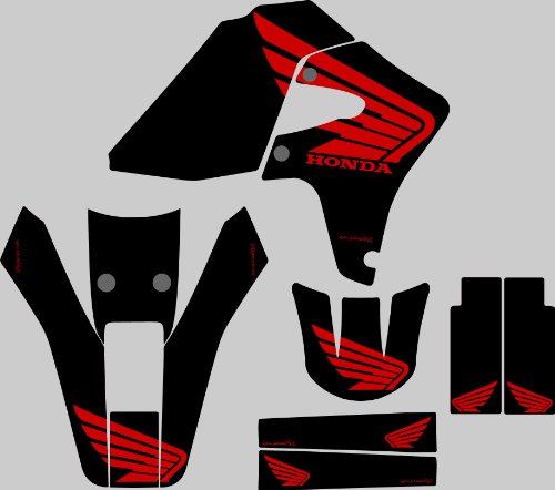 Decals Graphic MX xr650wing1rb_kit
