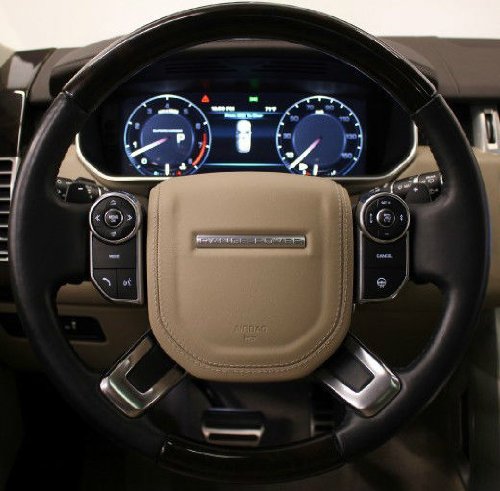 Range Rover OEM L405 2013+ Shadow Walnut & Leather Heated Steering Wheel NEW Steering System EuroActive LR035873