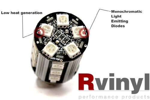 Bulbs Rvinyl PF-1156-20-5050SMD-CANBUS-Red--0001