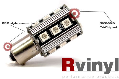 Bulbs Rvinyl PF-1157-20-5050SMD-CANBUS-Red