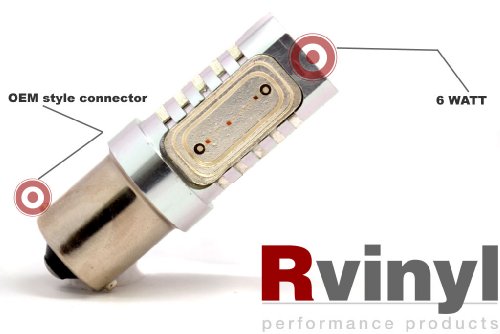 Bulbs Rvinyl PF-1157-6W-Red