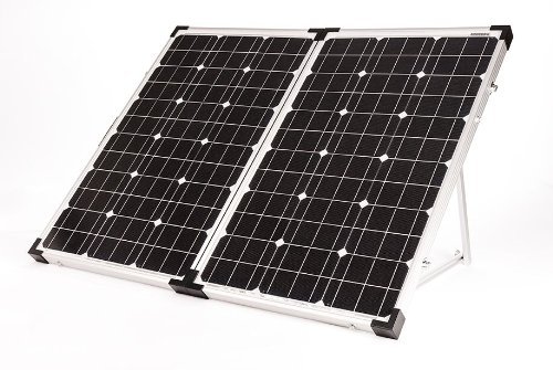 120 Watt Portable Solar Kit w/ 30' Extension Cable Batteries & Accessories Outside Supplier RockhopperX