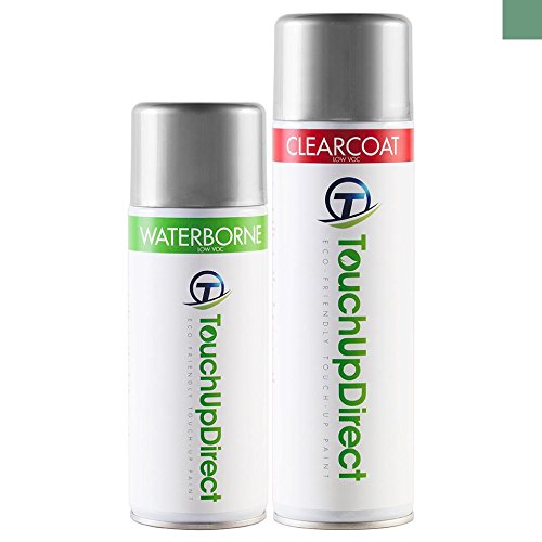 Ford Fiesta Automotive Touch-Up Paint EcoSpray+ Aerosol - Forest Green Metallic 41/XSC-1459C - Essential Package Touchup Paint TouchUpDirect TUD-262-AERO-31253-PKG-EP