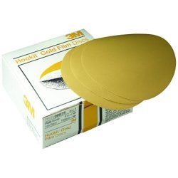 GOLD FILM DISCS HOOKIT P320 6IN 100PK Sanders 3M MMM975